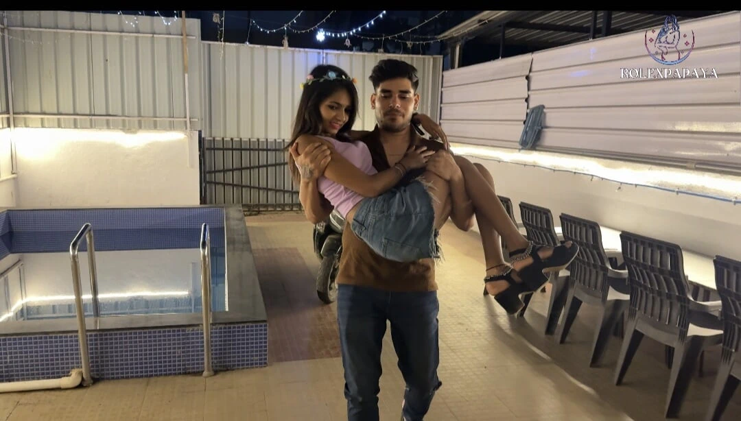 Girlfriend’s Homecoming Fuck – Boyfriend Claims Her on Family Sofa