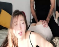 Petite Stepsister Pants Ripped, Ass Fucked Till Legs Shake