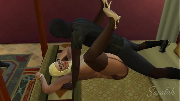 2 Robbers Brutally Destroy Arab Princess Tight Holes