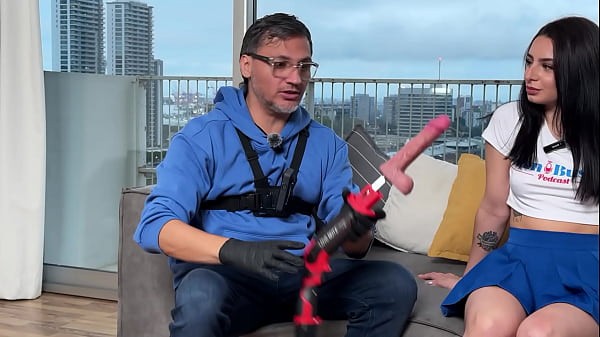 Almendra Begs for Brutal Dildo Drilling on Juan Bustos Pod