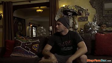 Stepmom’s Tight Ass Destroyed by Stepson’s Throbbing Monster Cock