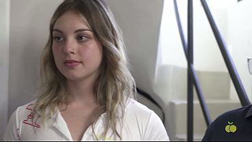 Neighbor Brutally Fucks Stepdaughter’s Ass at Tattoo Shop