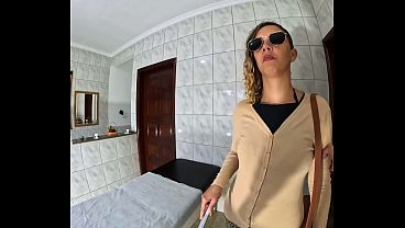 Blind Girl Squirts Insanely from Gyno Tongue & Anal Pounding