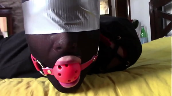 Insane MILF Ballgag Sloppy Gagging Drool Fest