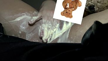 Extreme Yogurt & Vibe in Stepsis Pussy – Kinky Food Porn Masturbation