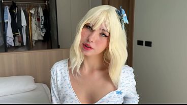 Tiny Tight Asian Pussy Ravaged by Huge Throbbing Monster Cock