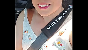 Yannin Love’s Juicy Ass Groped Hard In Car – She Moans Lou