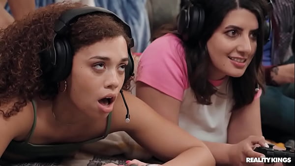 Gamer Girls Go Wild: Brutal Co-Op Fuck Fest by Reality Kings