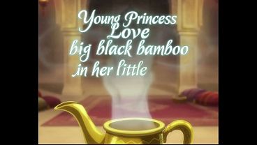 Young Arab Princess Ravaged by Massive BBC in All Her Holes
